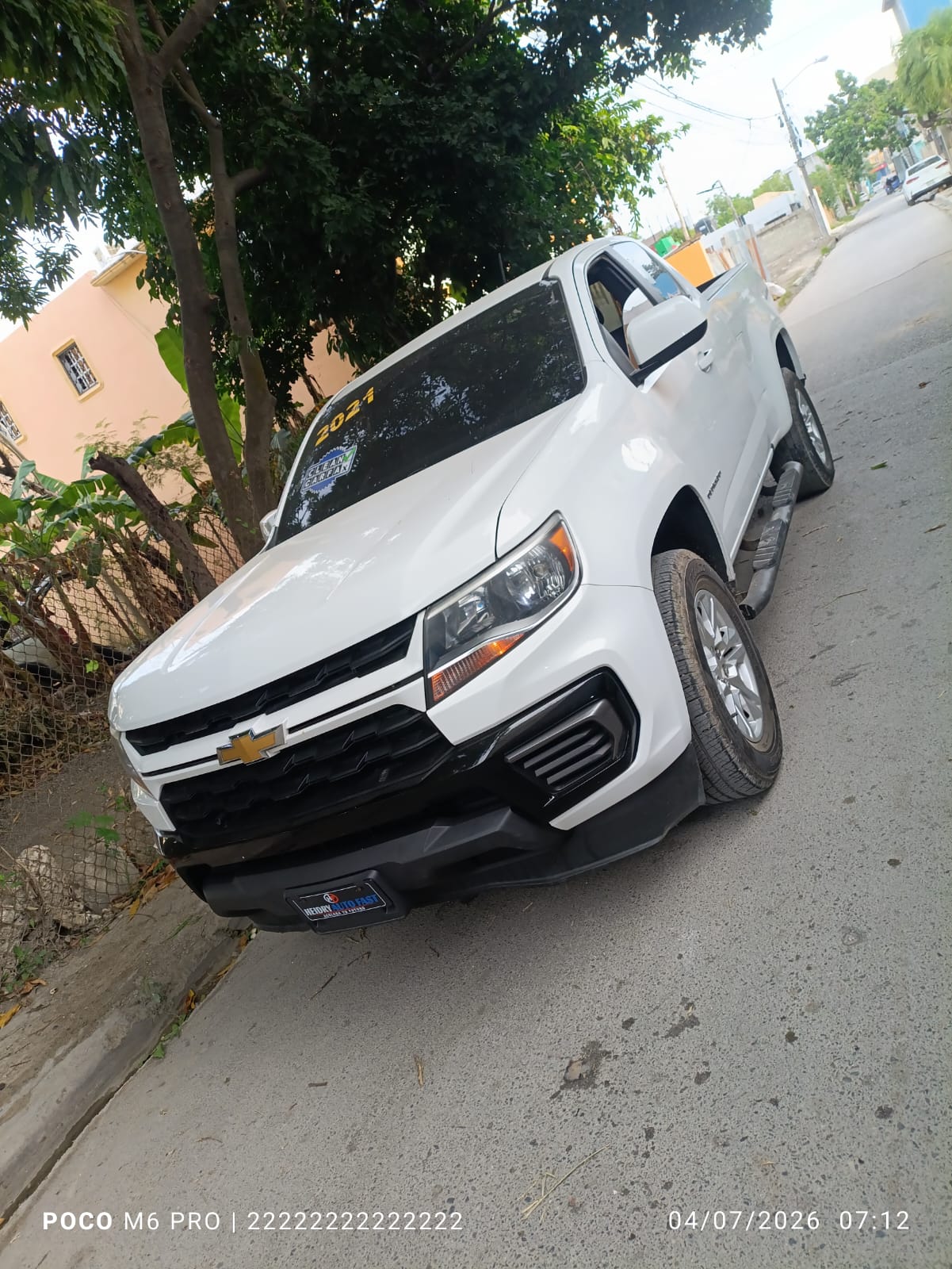 Chevrolet colorado Cabina y Media